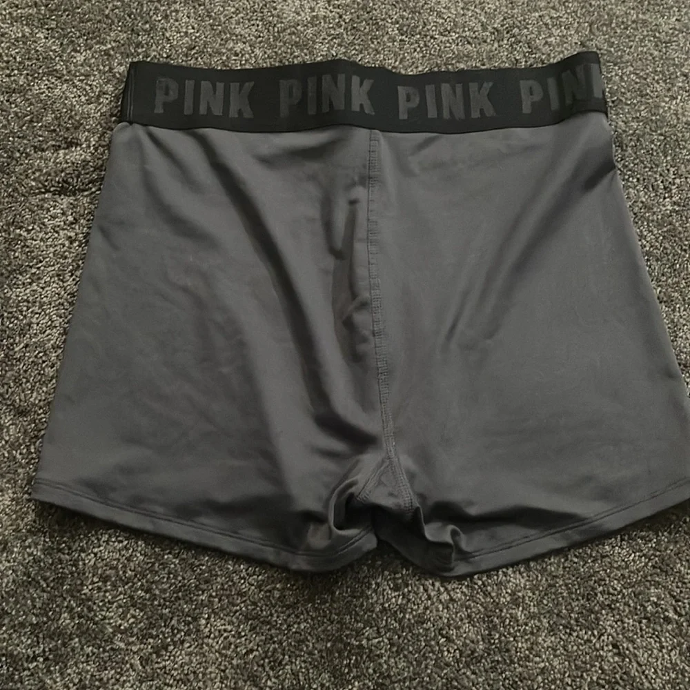 NWOT- Pink ultimate logo band shorts